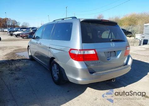 2007 Honda Odyssey Ex-L из США, поврежденный, VIN 5FNRL38717B065467
